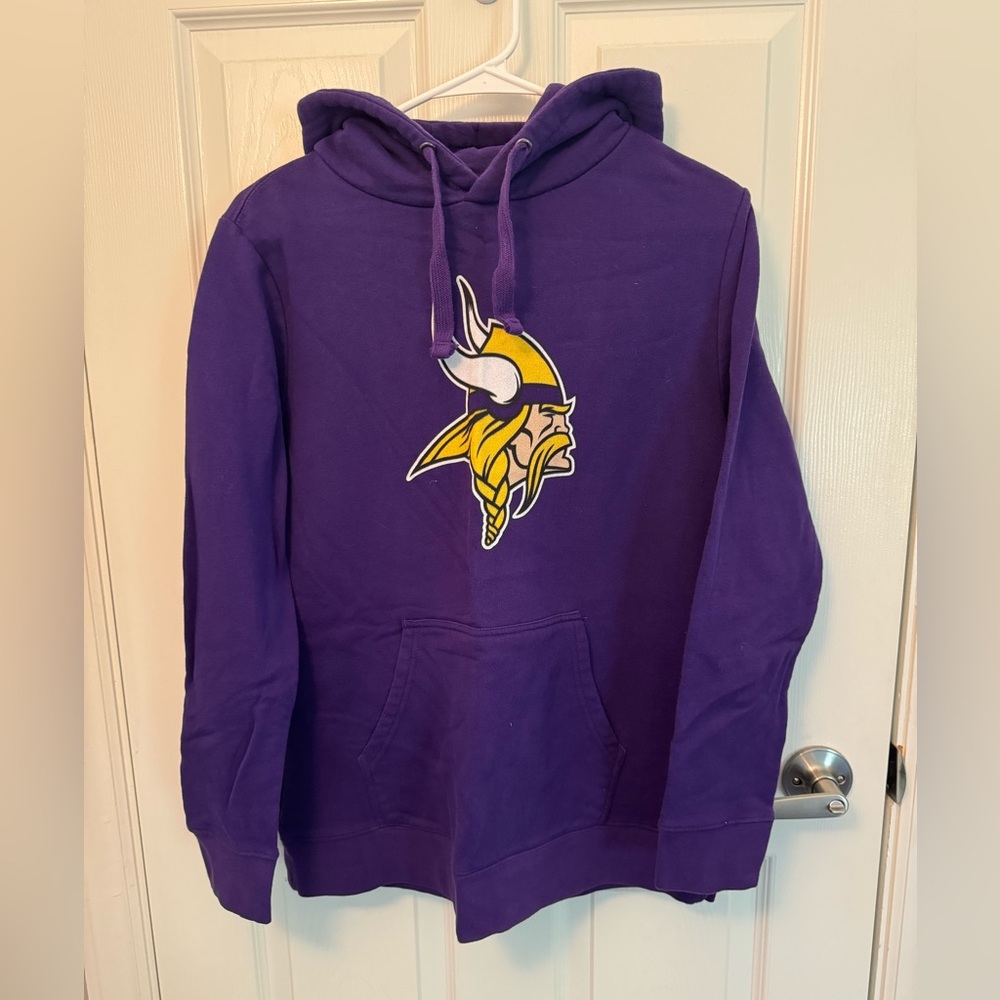 Fanatics Minnesota Vikings Women’s Hoodie/Sweatshirt, Size L, Purple